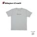 [ половина период подведение счетов ] Major craft оригинал хлопок футболка светло-серый M размер MCW-CHT-M/LGY бесплатная доставка 