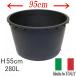 большой посадочная машина большой pot 95 φ95cm 280L большой цветочный горшок садовый горшок производство человек сельское хозяйство . для бизнеса Pro чёрный черный наружный глубокий горшок . резервуар фруктовое дерево садовое дерево легкий круг 