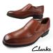  Clarks Clarks Steadwell Step ste do well подножка бизнес обувь 26184685 casual туфли без застежки step in темный язык натуральная кожа . скользить подошва мужской 