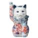.... фарфор манэки-нэко 4 размер ( правый )