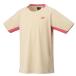 [ сильно сниженная цена ] почтовая доставка отправка возможно Yonex Uni игра рубашка 10622-456 теннис * бадминтон короткий рукав игра рубашка лёд бежевый 