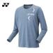  почтовая доставка отправка возможно Yonex YONEX унисекс длинный рукав футболка ( Fit стиль ) 16807-590 теннис одежда ( длинный рукав tops ) фетр голубой специальная цена 