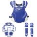 es SK SSK для софтбола soft двоякое применение catcher 3 позиций комплект CGSET26NSF-6310 бейсбол инструмент 6310: королевский синий / белый 