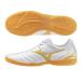  Mizuno MIZUNO футзал обувь ( футбол / закрытый )mona Lucida Neo 3 select in / MONARCIDA NEO III SELECT IN P1GF262550 50: белый × Gold 