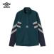  Umbro UMBRO [THE THIRD by UMBRO] разогрев половина Zip верх UF5FJG11M-GR00 футбол тренировка одежда ( джерси ) зеленый специальная цена 