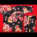  обыкновенный карп . рубашка ... Sakura ( чёрный )1 номер ~3 номер размер (90~110) ребенок обыкновенный карп . рубашка верх и низ комплект .. оригинал 