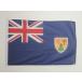 AZ FLAG Turks and Caicos Islands Nautical Flag 18'' x 12'' - Turks and Caicos Islander Flags 30 x 45 cm - Banner 12x18 in for Boat[¹͢]