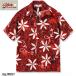 STAR OF HOLLYWOOD TYPEWRITER COTTON OPEN SHIRT BLUE HAWAII No.SH39493