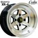  Long Champ XR-4 15 дюймовый 6.0J 4H100 +38 черный полировка легкосплавные колесные диски одиночный товар 1 шт. 4шт.@ и больше бесплатная доставка 