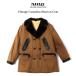 Vintage Canadian Mouton Coat Vintage Canadian мутоновое пальто кожа натуральная кожа мужской внешний пальто ремень имеется 