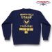 THE MAVERICKS бренд милитари футболка мужской длинный рукав 10oz толстый обратная сторона ворсистый тренировочный .. военно-воздушные силы темно-синий осень-зима 