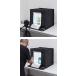 ���t�[1�� �B�e�{�b�N�X �B�e�L�b�g �B�e�u�[�X 50x50cm LED���C�g�t�� �w�i�z �X�N���[�� 3���t�� �܂肽���� �ʐ^ �X�^�W�I �{�b�N�X �~ 1�N�ۏ� �������� �֘A�摜2