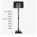 ���t�[1�� �o�X�P�b�g�S�[�� ���O �����p �ړ��� 8�i�������� 200cm-305cm �� �o�X�P�b�g�{�[�� �~�j�o�X ���K �����T�C�Y ���� �ƒ�p FIELDOOR �������� �֘A�摜5