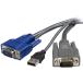 StarTech SVUSBVGA6 ѥưش2 in 1 USB/VGA ˺KVM֥ 1.5m ᡼ľ