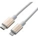 Lightning�P�[�u�� ELECOM �G���R�� MPA-CLPS10GD USB-C to Lightning �ϋv�d�l �S�[���h