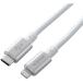 Lightning�����֥� ELECOM ���쥳�� MPA-CLPS20SV USB-C to Lightning (�ѵ׻���) ����С�