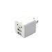ELECOM MPA-ACU11WF �z���C�g �X�}�z�[�d�� AC�[�d�� USB�|�[�g�~2 2.4A�o�� �R���p�N�g �L���[�u�^
