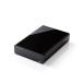 ELECOM ELD-HTV060UBK HDD �O�t���n�[�h�f�B�X�N 6TB �t�@�����X�É��݌v ���o�[�t�b�g�t �u���b�N ���[�J�[����