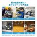 ���Ԍ���|�C���g5�{�I �X�|�b�g�N�[���[ �Ɩ��p �H���s�v �G�A�R�� �ړ��� ���� �q�� �H�� �r�M�_�N�g �╗ ���� �u���^ �L���X�^�[�t�� MAXZEN MSC-MT18B01 �֘A�摜3