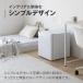 ���Ԍ���|�C���g5�{�I �Ⓚ�� ���^ �ƒ�p 33L �E�J�� �O�J�� �R���p�N�g MAXZEN ���^�Ⓚ�� �Z�J���h�Ⓚ�� �`�F�X�g�t���[�U�[ �u���b�N  JF033HM01BK �֘A�摜5