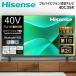 �e���r 40�^ �t���e���r �n�C�Z���X 40�C���` TV 40C35R C35R�V���[�Y 40V�^ �n��EBS�E110�xCS�f�W�^�� �t���n�C�r�W���� Hisense �V���� �G�N�v�����I
