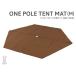 DOD коврик one paul (pole) палатка M для коврик MA5-770-BR dod уличный кемпинг палатка коврик 