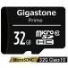 Gigastone GJM10/32G micro SD card 32GB SDɥդ 饹10 (class 10)ڥå ޥSD Full HDӥǼ̿б