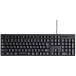 ELECOM TK-FFCM01BK �u���b�N �L���L�[�{�[�h/�����u������/�t���T�C�Y/USB�ڑ�