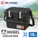 �A�C���X�I�[���} IRIS HUGEL �^��f�M�N�[���[�{�b�N�X 15L �`���R�[���O���[ VITC-15-CH �N�[���[�{�b�N�X �ۗ�{�b�N�X ���^ 15L �ۗ�� �ő� 4�� �n�[�h