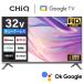CHiQ тюнер отсутствует телевизор 32 type Smart телевизор телевизор высокое разрешение HDR орнамент соответствует смартфон синхронизированный Google TV Google assistant JL32M10S