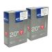 SCHWALBE(shuwarube) стандартный товар 20×1.10/1.50,20×11/8(406) для камера . тип 40? клапан(лампа) 6SV 2 шт. комплект 