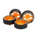  Tamiya Mini 4WD ограничение super - - draw высота шина &amp; спираль колесо J-CUP 2022 95152 orange 
