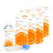 Cleadew off tech s прозрачный te.- гидро : one подножка 28 день минут 4 неделя упаковка 360ml 6 коробка комплект 