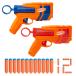  - zbro(Hasbro)na-fN серии Duo упаковка blaster 2 шт,N серии соответствует официальный N1 дартс 1 2 шт приложен, детский уличный игра 