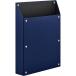  King Jim документы box кружка кейс с магнитом A4 вертикальный синий 4755-B