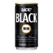  черный нет сахар BLACK UCC жестяная банка кофе 185ml×30шт.