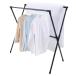  небо лошадь стирка сушилка для белья наружный сушка футона эластичный тип futon 2 листов высушенный X type простой сборка ржавчина трудно сушилка для белья подставка веранда салон сушилка для белья складной черный sa