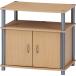  не 2 торговля ТВ-тумба низкий шкафчик 22 type ширина 60× глубина 39.5× высота 58cm натуральный TV подставка под дерево дверь место хранения имеется сборка товар 