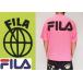  one размер только обычная цена 4950 иен .40%OFF распродажа [SALE] FILA[ filler ] износ te-ji.. знак вырез лодочкой короткий рукав футболка /FM9486