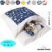  cat bed pet bed futon pet futon cushion sleeping bag 65x50cm cat house pretty large lovely pet house cat goods soft soft 