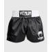 VENUM [venm]me Thai шорты Classic - Classic ( чёрный / белый / белый ) | Muay Thai Shorts - Black/White/White