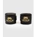 VENUM [venm] hand lap 4.5m Kontact - Contact ( чёрный / Gold )| Handwraps - Black/Gold( пара )