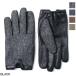 tentsuDENTS кожа перчатка THE HERITAGE COLLECTION износ te-ji коллекция MEREVALE перчатки мужской 15-1636-black