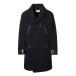  mezzo n Margiela Maison Margiela двойной breast пальто черный мужской женский s50am0564-s60621-900