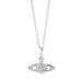 󥦥ȥå Vivienne Westwood ͥå쥹 MINI BAS RELIEF PENDANT С ǥ 63020086-02p116-cn-p116-platinum-crystal