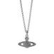  Vivienne Westwood Vivienne Westwood колье MINI BAS RELIEF PENDANT серебряный женский 63020086-02s108-cn-s108-ruthenium