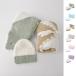 kasi одежда Kashwere baby покрывало & колпак BABY BLANKET-RUGBY CENTER STRIPE&CAP BB-69c bbch-bcb01-036-3030-stone-creme