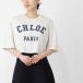 �N���G Chloe �N���[�l�b�NT�V���c �N���b�v�h�� �R�b�g�� �N���[�l�b�N ���S KIDS �L�b�Y �K�[���Y �傫���T�C�Y���� �z���C�g ���f�B�[�X