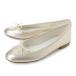  Repetto repetto балетки CENDRILLON Sand liyon плоская обувь Gold женский v086vem-418-bulle