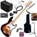 Squiersk тросик Affinity Jazz Bass/3CS электрический бас начинающий комплект Mini усилитель . входить .. легкий 13 позиций комплект 